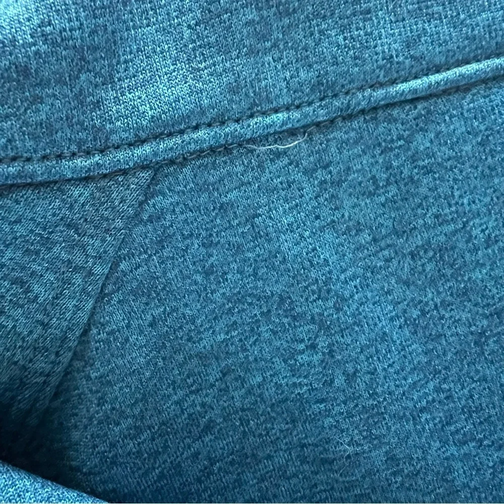 The North Face Men Fleece Hiking Trek Camping Base Layer Heathered Blue Large